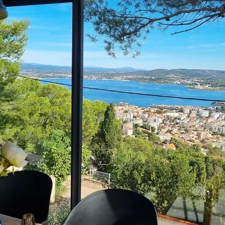 Rouquier, Vue Panoramique, Et Port De Sete, Climatise, Jacuzzi 塞特港