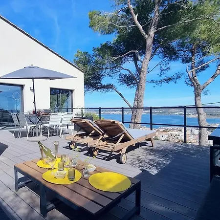 Rouquier, Vue Panoramique, Et Port De Sete, Climatise, Jacuzzi Villa