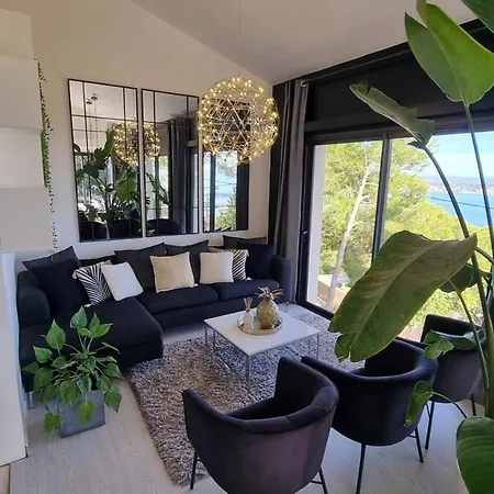Villa Rouquier, Vue Panoramique, Et Port De Sete, Climatise, Jacuzzi Sète
