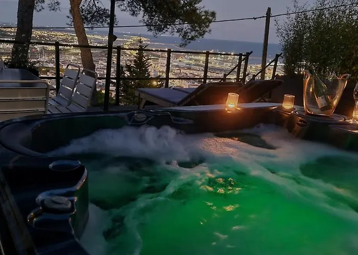 Rouquier, Vue Panoramique, Et Port De Sete, Climatise, Jacuzzi Villa