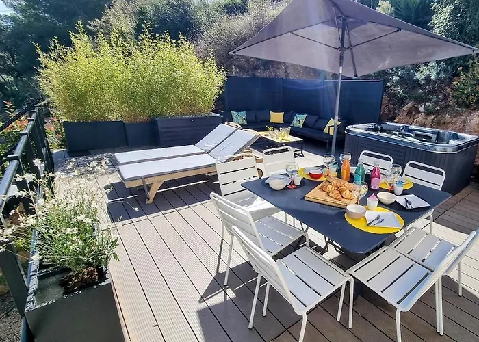 Rouquier, Vue Panoramique, Et Port De Sete, Climatise, Jacuzzi *