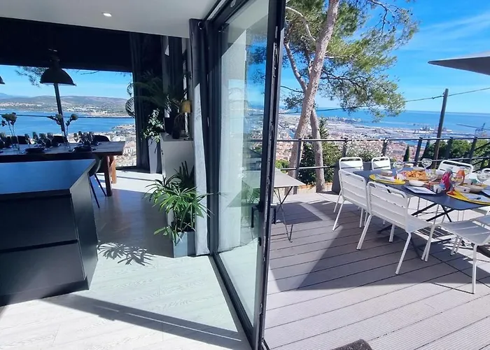 Rouquier, Vue Panoramique, Et Port De Sete, Climatise, Jacuzzi Villa Sète