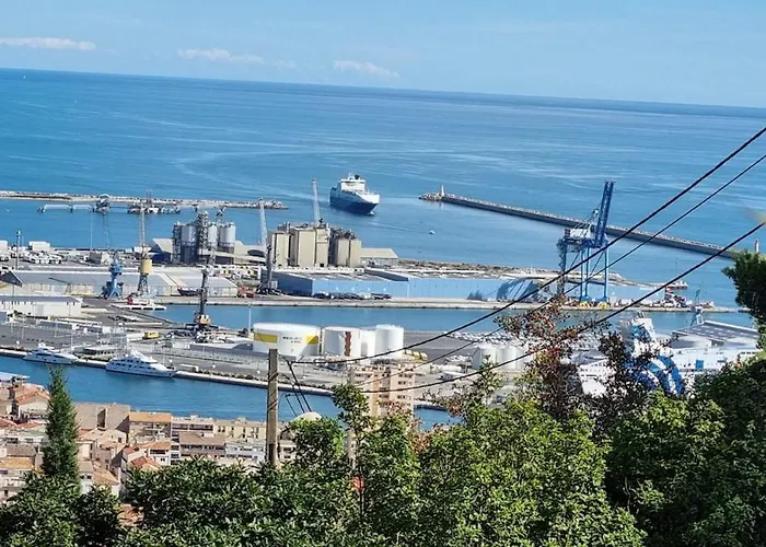 Rouquier, Vue Panoramique, Et Port De Sete, Climatise, Jacuzzi Villa Sète